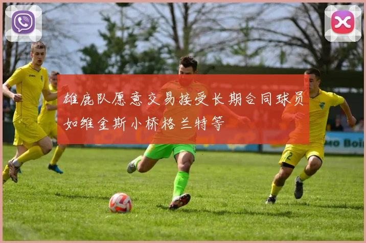 雄鹿队愿意交易接受长期合同球员如维金斯小桥格兰特等